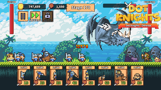 Dot Knights - Defense Screen 2