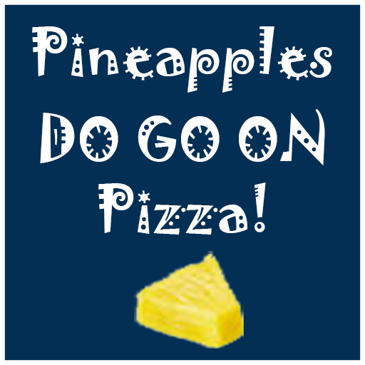 Pineapple does go on pizza! 1.0 Icon