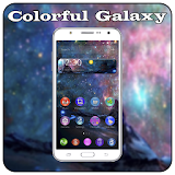 Colorful Galaxy Theme icon