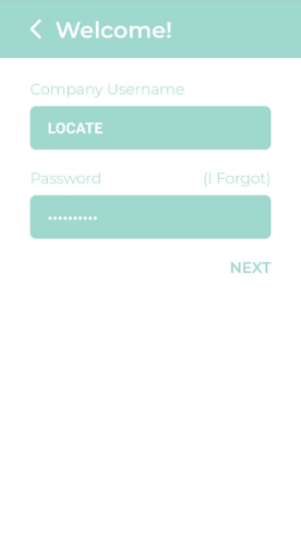 LocateApp Screen 2