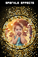 screenshot of Sparkle Photo Frames Effect