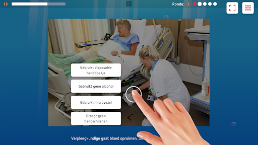 Infectiepreventie Games Screen 2