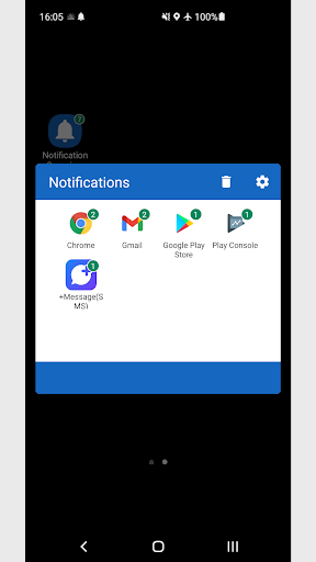 Android application Notification Organizer screenshort