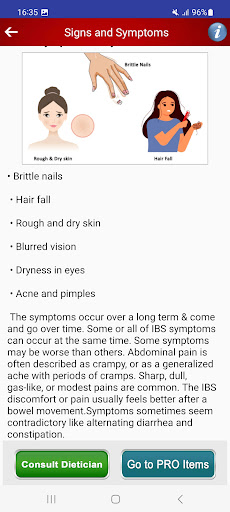 Bowel Stomach Pain & IBS Diet screenshot 5