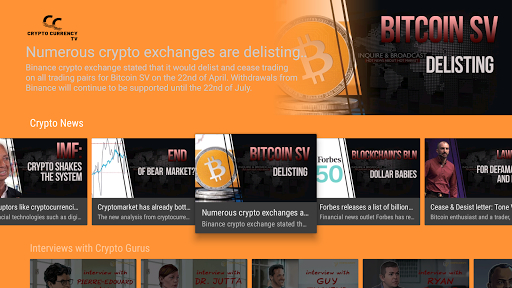 Crypto Currency TV Screen 2