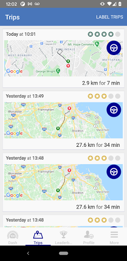AXA DriveCoach Screen 3