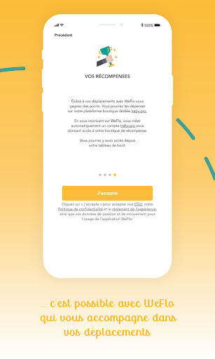 WeFlo : Gagnez en bougeant ! Screen 2