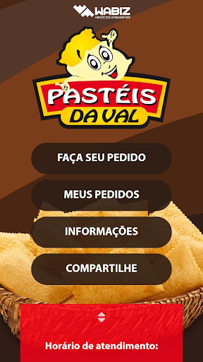 Android application Val Pastéis Delivery screenshort