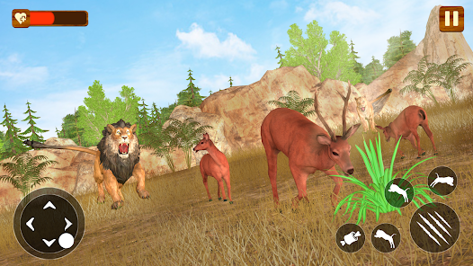 African Lion - Wild Lion Games apkpoly screenshots 8