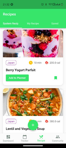 NutriJourney Screen 2