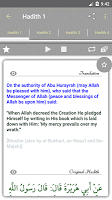 screenshot of Islam: 40 Hadiths Qudsi