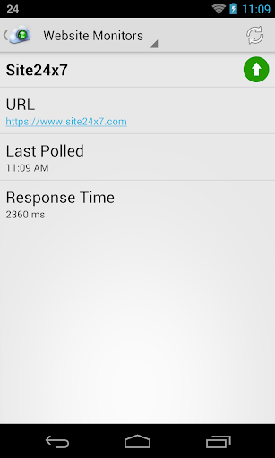 Mobile Poller for Site24x7 Screen 3