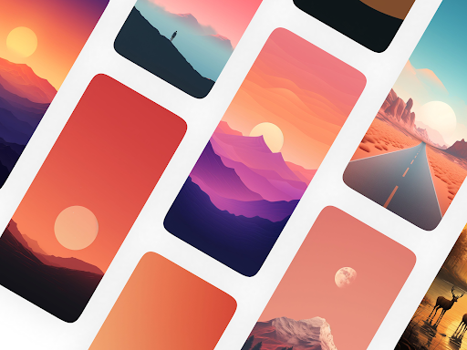 Android application Minimal Wallpapers HD Offline screenshort