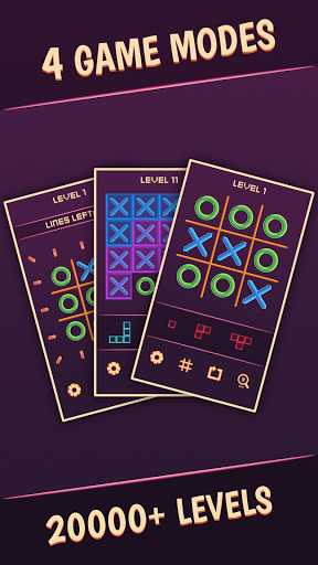 Android application Tic Tac Toe: Fill The Board screenshort