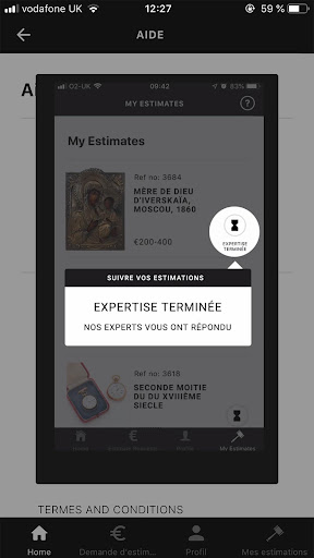 Tajan Art Valuations Screen 2
