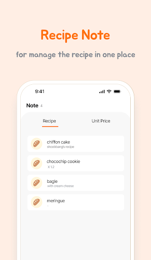 shoobbang: baking calc, recipe Screen 3