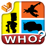 Who am I? - shadow character icon
