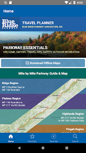 Blue Ridge Parkway Travel Plan