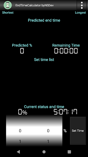 EndTimeCalculator byNSDev Screen 3