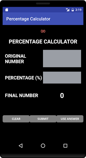 Percentage Calculator