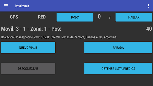 DataRemis 40 Screen 2