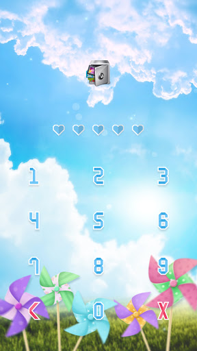 AppLock Live Theme Pinwheel Screen 2
