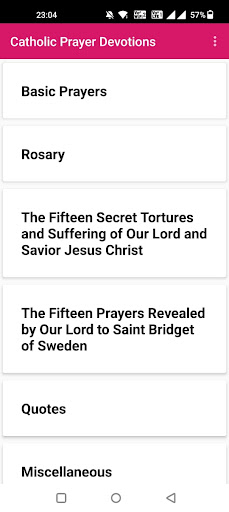 Catholic Prayer Devotions Screen 2