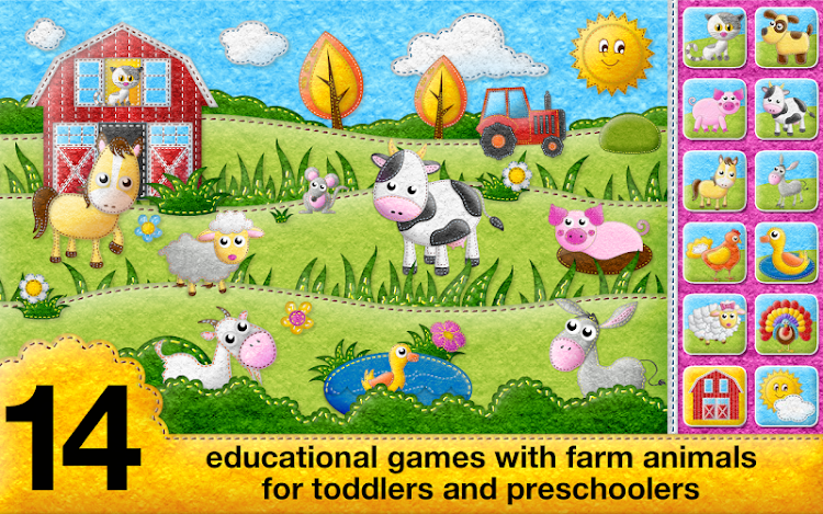 Feed Animals: Toddler games fo - 1.3.1 - (Android)