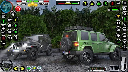 trò chơi lái xe tải quân sự 3d