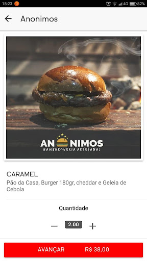 Anônimos Hamburgueria Artesana Screen 2
