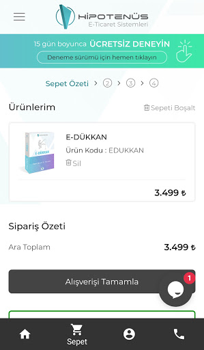 Hipotenüs E-Ticaret Sistemleri Screen 3