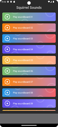 Squirrel Sounds Screen 3