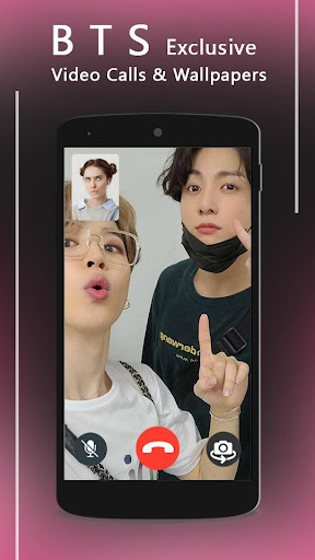 BTS LIVE - BTS Fake Video Call Screen 2