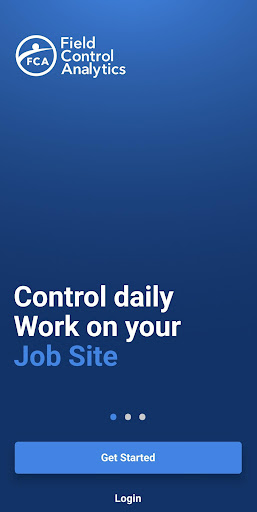 Android application FCA Freedom Jobsite screenshort
