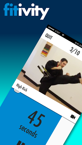 Android application Karate Training screenshort