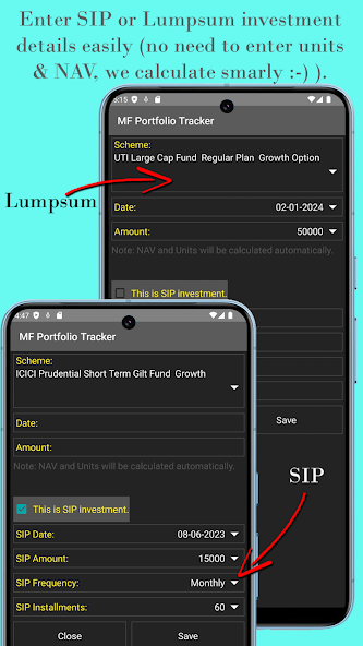 Track My Fund Portfolio India Monitor Shots 6
