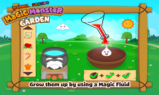 Screenshot of Marbel Monster Garden