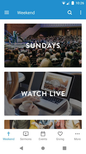Android application Immanuel Baptist - Lexington screenshort