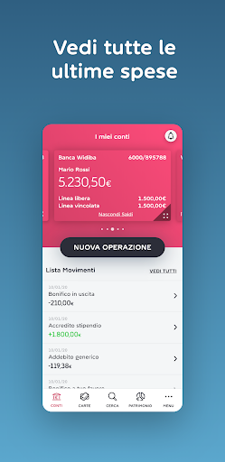 Banca Widiba Screen 2