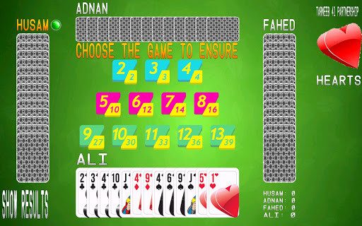 Tarneeb & Trix Screen 3