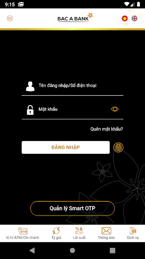 BAC A BANK Mobile Banking Screenshot 1 - AppWisp.com