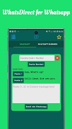 WhatsDirect - Whatsapp Chat without Saving Number