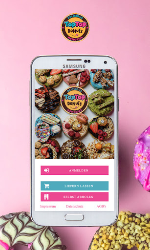 Android application TopTop Donuts screenshort