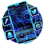 Blue Technology Theme icon