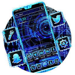 Icon image Blue Technology Theme