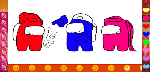  4500 Among Us Realistic Coloring Pages Best