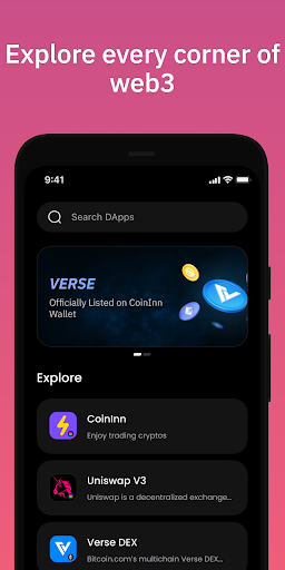 CoinInn wallet Screen 3