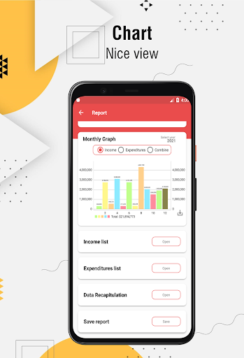 Money Manager - budget Screen 3