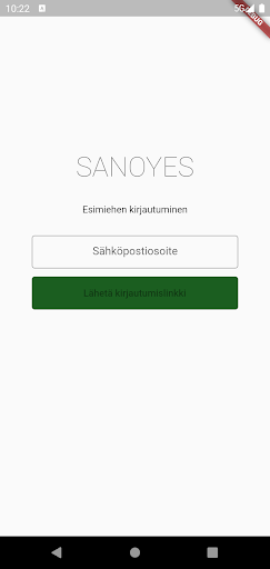 Android application Sanoyes screenshort