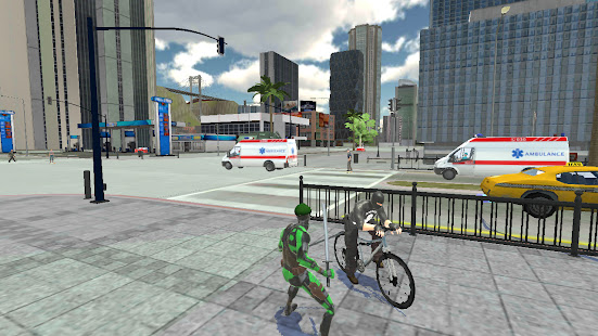 Green Rope Hero: Vegas City screenshots 9